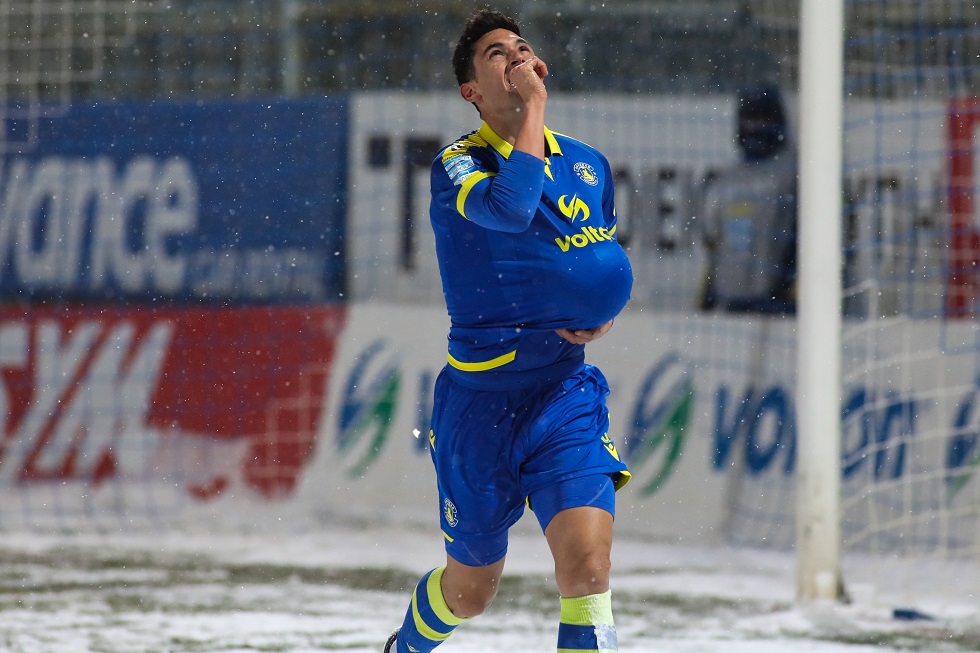 Super League 2021-22, matchday 19 match between Asteras Tripoli FC and Apollon Smyrni FC at &quot;Theodoros Kolokotronis&quot; on January 24, 2022 in Tripoli, Greece. Photo by: Vagelis Exarchos / Reporter Images